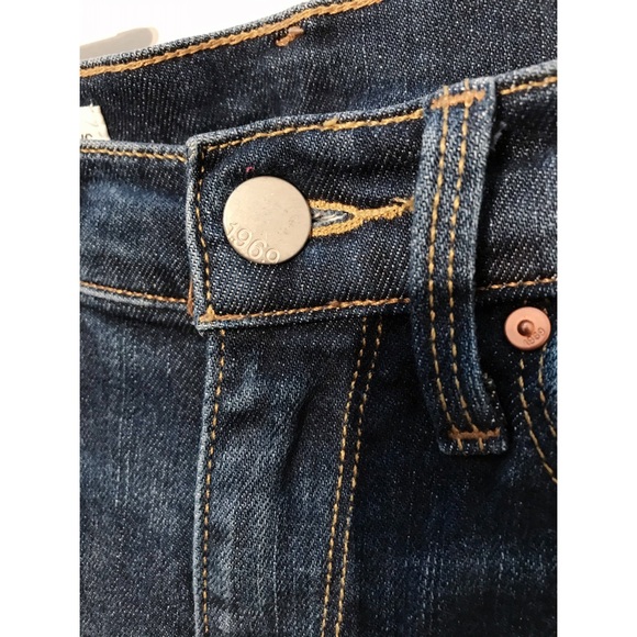 Gap 1969 jean leggings dark wash with fades - Picture 7 of 9